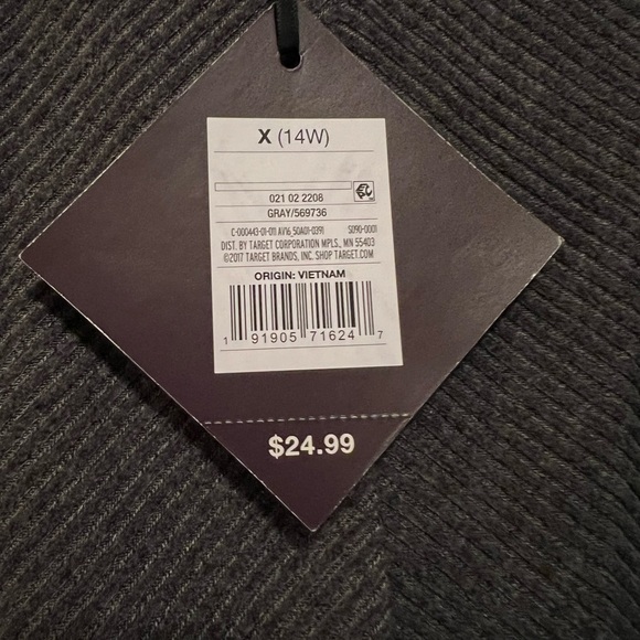 Gray pullover top - Picture 3 of 9